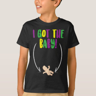 Mardi Gras King Cake By  T-Shirt