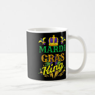 Mardi Gras King Men Carnival Costume Gift Mardi Gr Coffee Mug