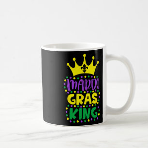 Mardi Gras King Mens Mardi Gras Coffee Mug