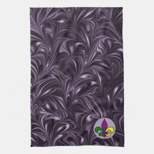 Mardi Gras Kitchen Towel