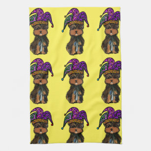MARDI GRAS KITCHEN TOWEL