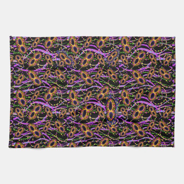 Mardi Gras     Kitchen Towel (Horizontal)