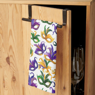 Mardi Gras  Kitchen Towel