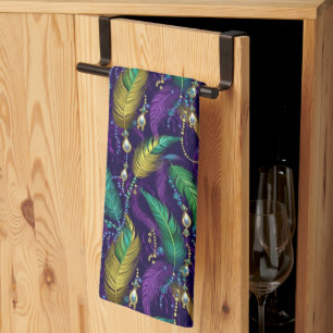 Mardi Gras  Kitchen Towel