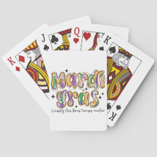 Mardi Gras Laissez Les Bons Temps Rouler Playing Cards