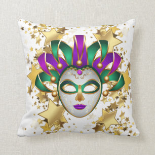 Mardi Gras Lance Oreiller