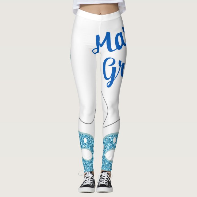 Mardi Gras Leggings (Front)