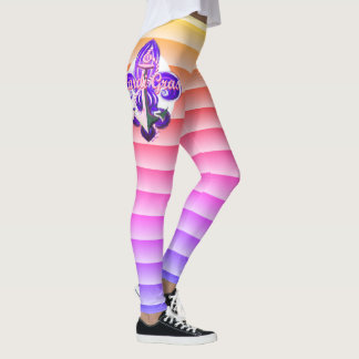 Mardi Gras Leggings