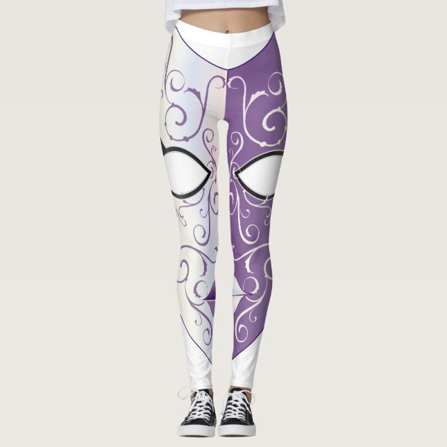 Mardi Gras Leggings (Devant)