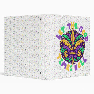Mardi Gras Let the good times roll Binder