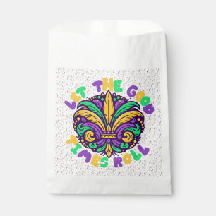 Mardi Gras Let the good times roll Favour Bag