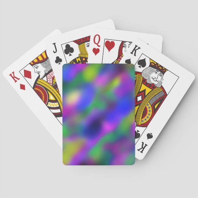 Mardi Gras Limelight Playing Cards (Back)