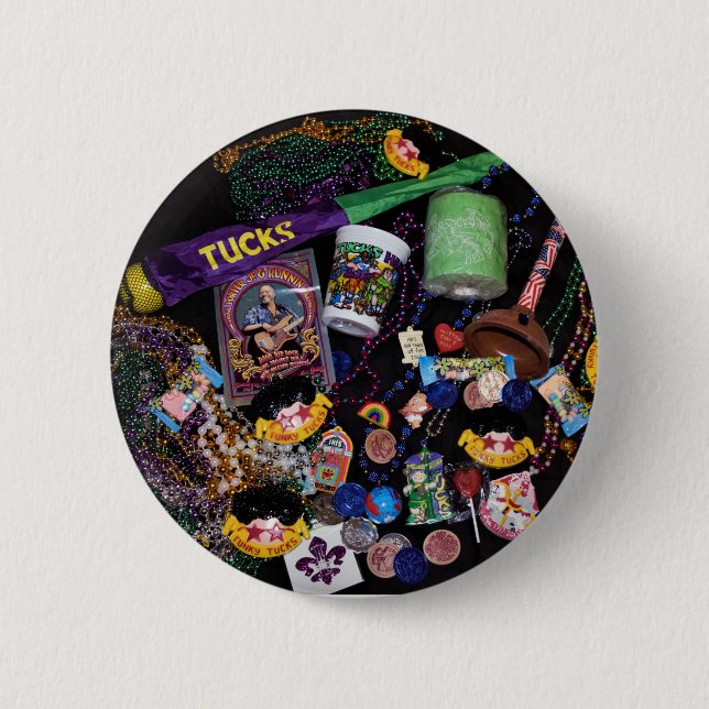 Mardi Gras Loot Button (Front)