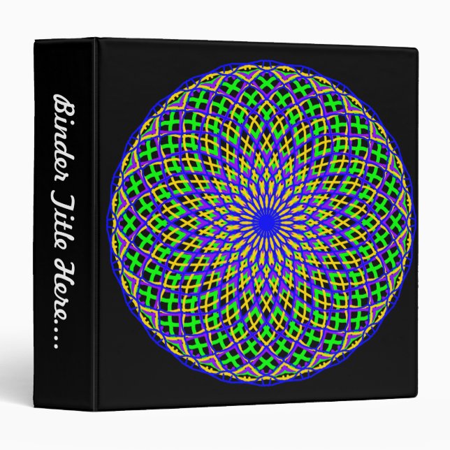 Mardi Gras Madness - 1.5" Binder (Front/Spine)