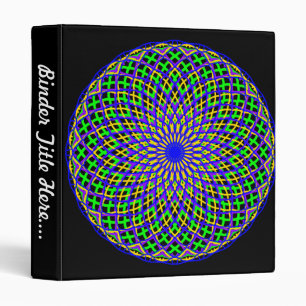 Mardi Gras Madness - 1" Binder
