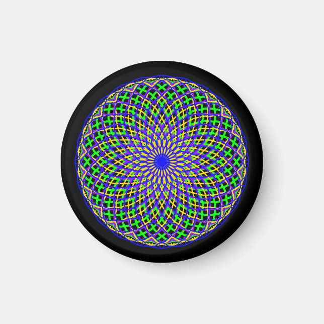 Mardi Gras Madness Magnet (Front)