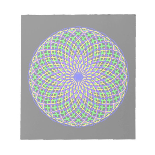 Mardi Gras Madness Notepad (Front)