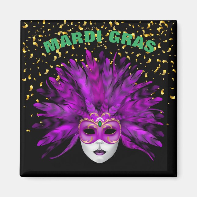 Mardi Gras Magnet (Devant)