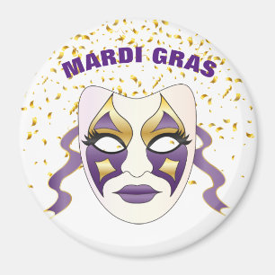 Mardi Gras Magnet