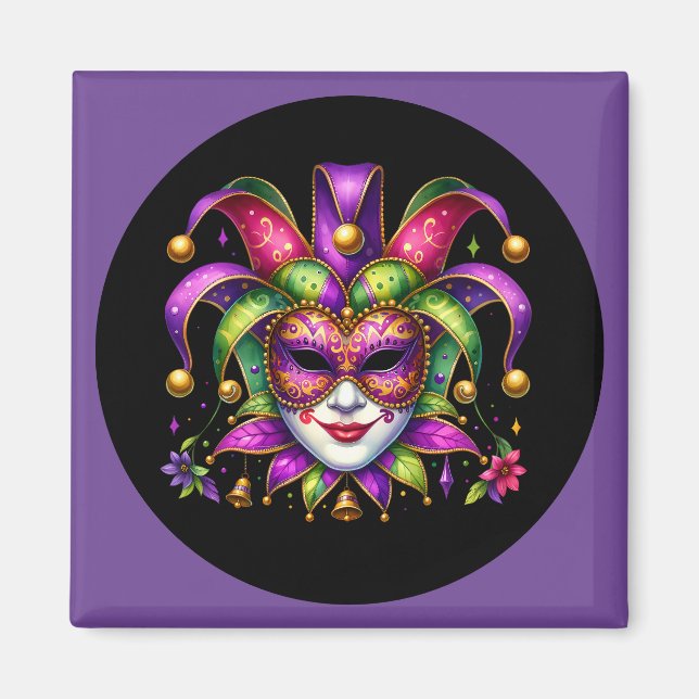 Mardi Gras Magnet (Front)