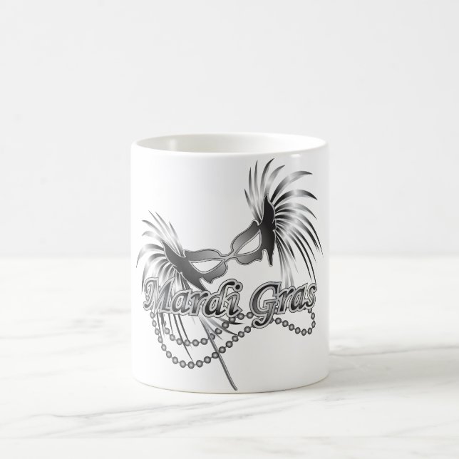 Mardi Gras Mask Coffee Mug (Center)