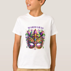 Mardi Gras Mask  T-Shirt