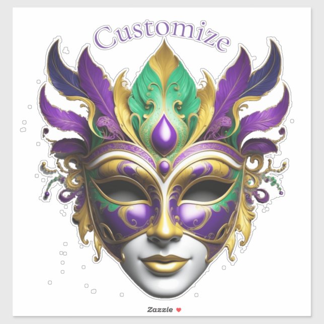 Mardi Gras Mask Thunder_Cove  (Sheet)