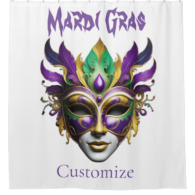Mardi Gras Mask Thunder_Cove (Front)