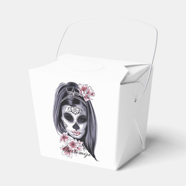Mardi Gras Mask Thunder_Cove Favor Box (Front Side)