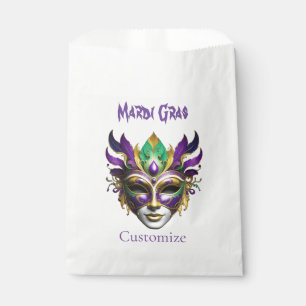 Mardi Gras Mask Thunder_Cove Favour Bag