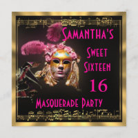 Mardi Gras masked ball sixteen party