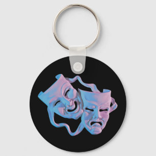 mardi Gras Masks Keychain