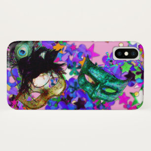 MARDI GRAS MASQUERADE BALL MASK  confetti Case-Mate iPhone Case
