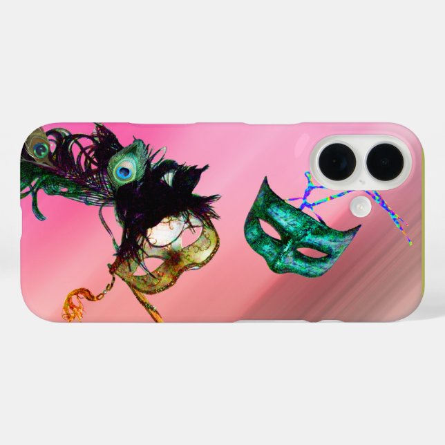 MARDI GRAS MASQUERADE silk Case-Mate iPhone Case (Back (Horizontal))