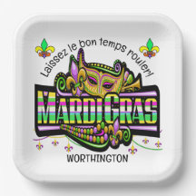Mardi Gras Matches Theme