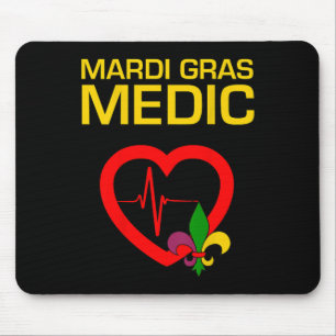Mardi Gras Medic  Mouse Pad