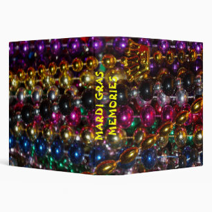 Mardi Gras Memories Binder