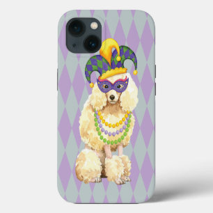 Mardi Gras Miniature Poodle iPhone 13 Case