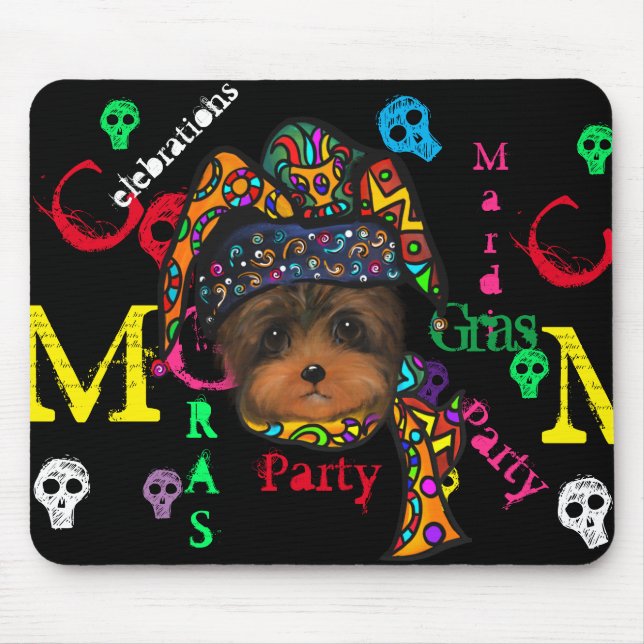 Mardi GRAS    Mouse Pad (Front)
