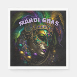 Mardi Gras Napkin