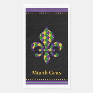 Mardi Gras Napkin
