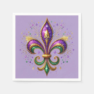 Mardi Gras Napkin