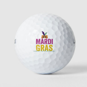 Mardi Gras New Orleans 2024 Carnival Gift Golf Balls