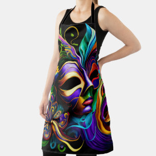 Mardi Gras New Orleans  Apron