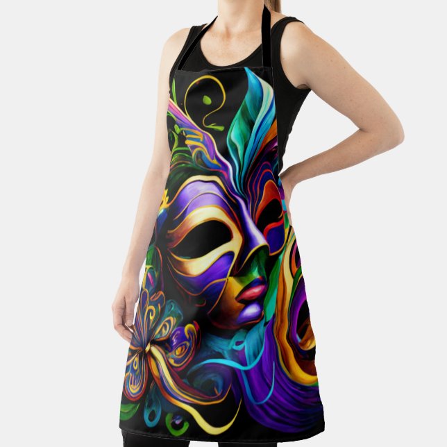 Mardi Gras New Orleans  Apron (Insitu)