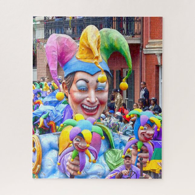 Mardi Gras New Orleans. Jigsaw Puzzle (Vertical)