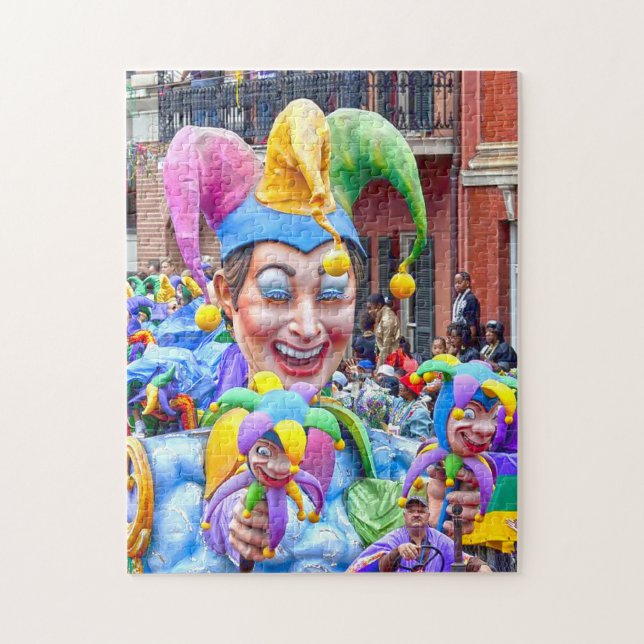 Mardi Gras New Orleans. Jigsaw Puzzle (Vertical)