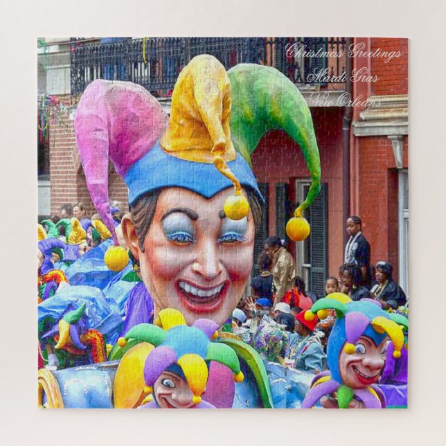 Mardi Gras New Orleans. Jigsaw Puzzle (Vertical)