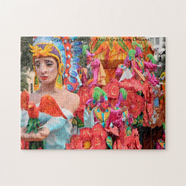 Mardi Gras New Orleans. Jigsaw Puzzle (Horizontal)