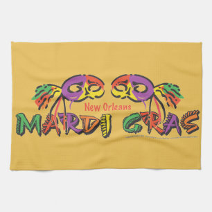 Mardi Gras New Orleans Kitchen Towel